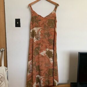 Elegant Multicolor Semi Sheer Dress